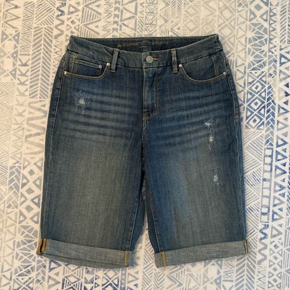 Chico's Pants - Chico’s So Slimming Girlfriend Denim Shorts